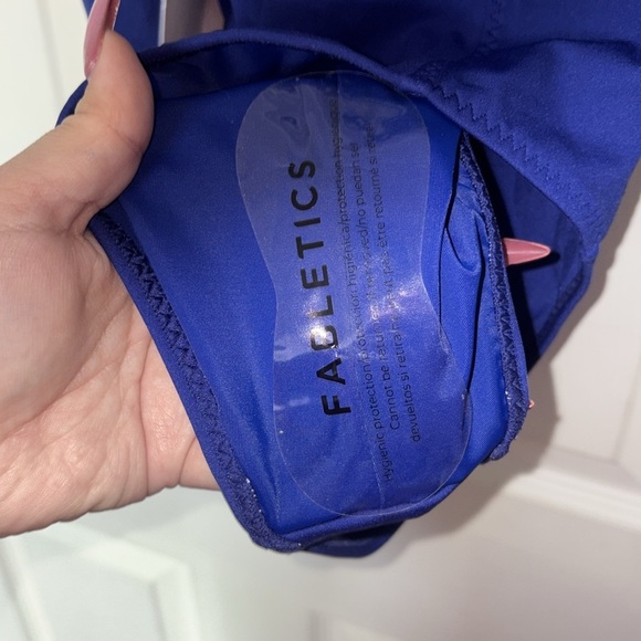 Fabletics High Tide Zip Front One Piece Swimsuit - Picture 9 of 10
